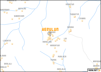 map of Werulun