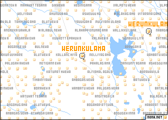 map of Werunkulama