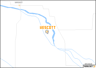 map of Wescott