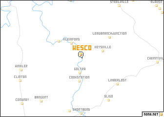 map of Wesco