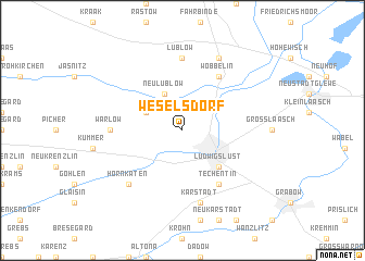 map of Weselsdorf