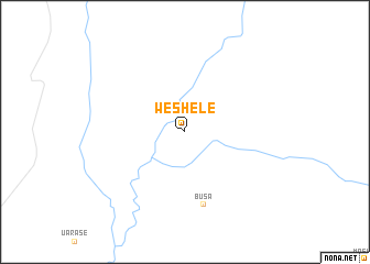 map of Weshelē