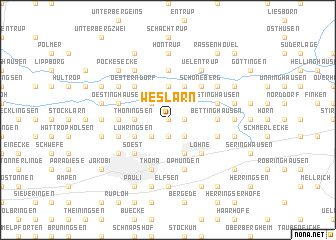 map of Weslarn