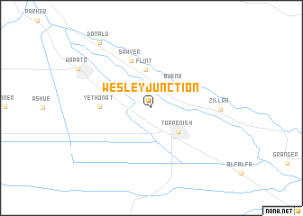 map of Wesley Junction