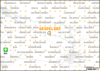 map of Wespelaar