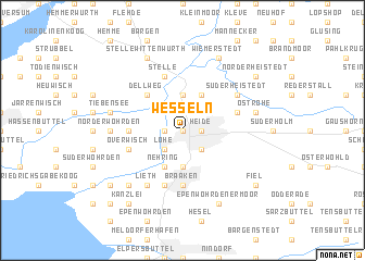 map of Wesseln