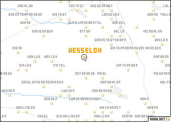 map of Wesseloh
