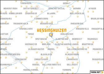 map of Wessinghuizen