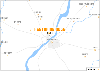 map of West Bainbridge