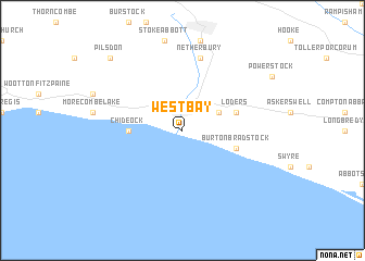 map of West Bay
