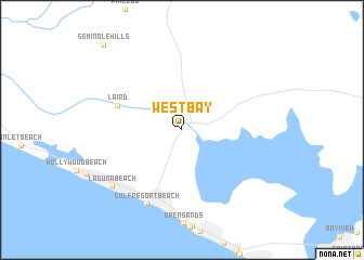 map of West Bay