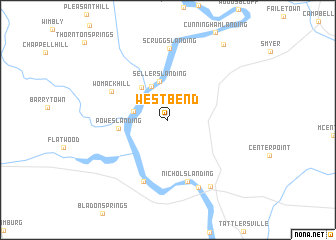 map of West Bend