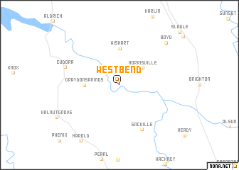 map of West Bend