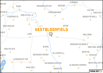 map of West Bloomfield