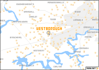 map of Westborough