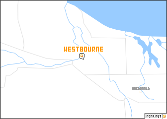 map of Westbourne