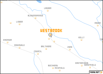 map of Westbrook