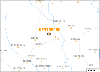 map of Westbrook