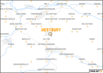 map of Westbury