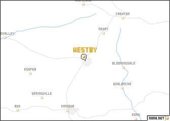 map of Westby