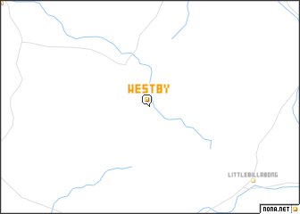 map of Westby