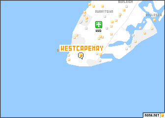 map of West Cape May