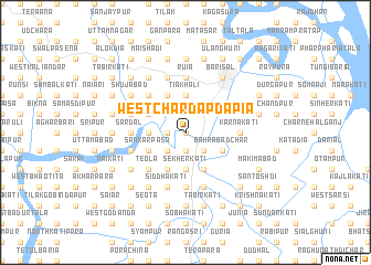 map of West Char Dapdapia