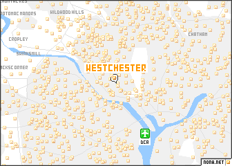 map of Westchester