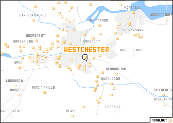 map of Westchester