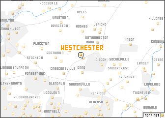 map of Westchester