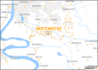 map of Westchester