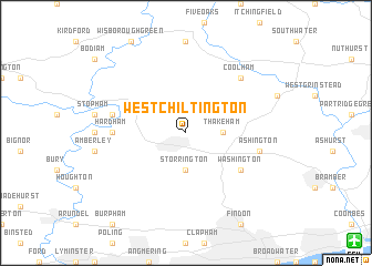 map of West Chiltington