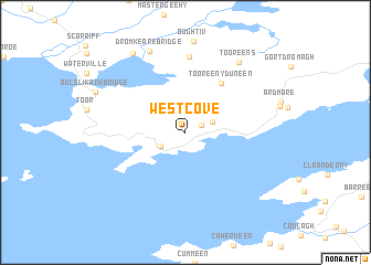 map of West Cove