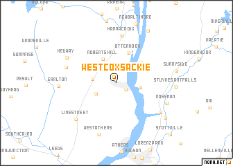 map of West Coxsackie