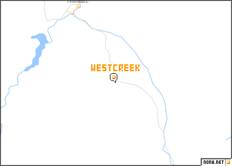 map of Westcreek