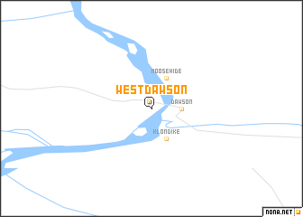 map of West Dawson