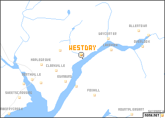 map of West Day
