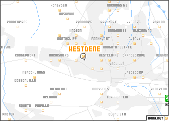 map of Westdene