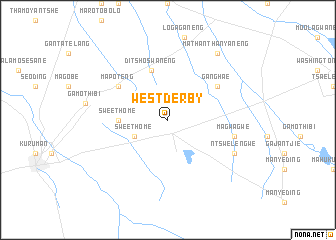 map of West Derby