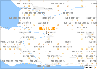 map of Westdorf