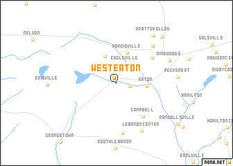 map of West Eaton