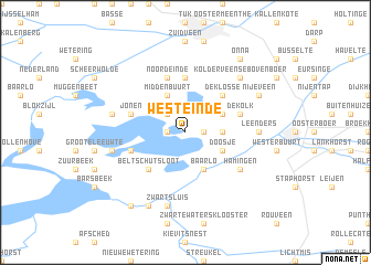 map of Westeinde