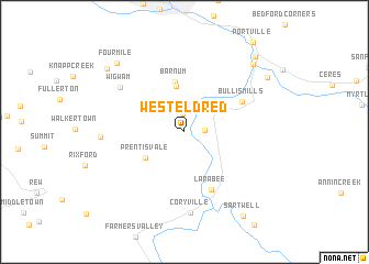 map of West Eldred