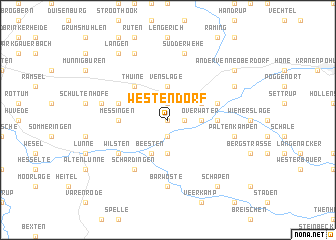 map of Westendorf