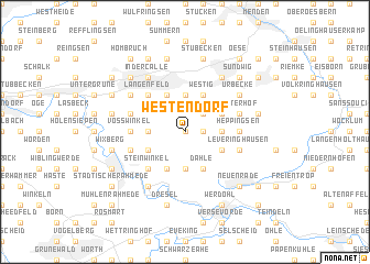 map of Westendorf