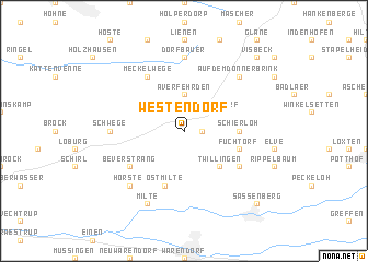 map of Westendorf