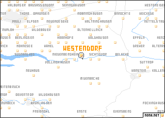 map of Westendorf