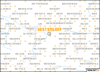 map of Westendorf