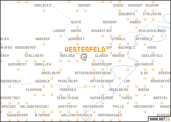 map of Westenfeld