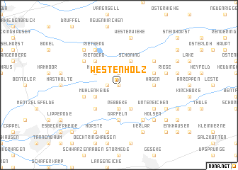 map of Westenholz